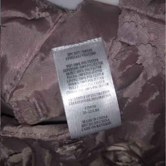 Kid's Wendy Bellissimo Pink Tiered RuffleTutu Dress - Picture 10 of 11